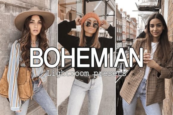Download 3 Bohemian Lightroom Mobile Presets - Lightroom mobile Collection